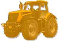 Yellow tractor